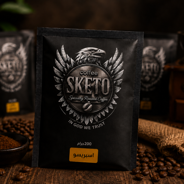 Sketo Coffee best seller packaging